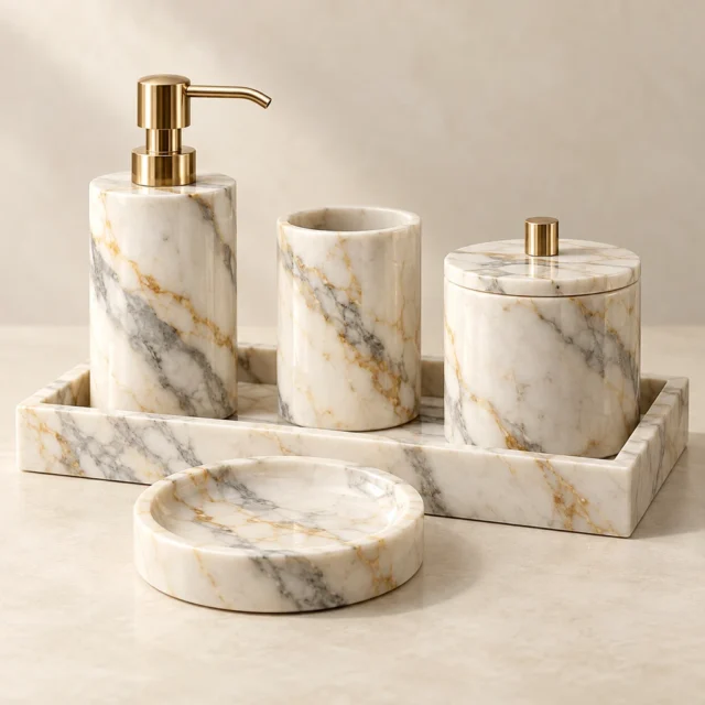 Luxury Bathroom Accessory Set
