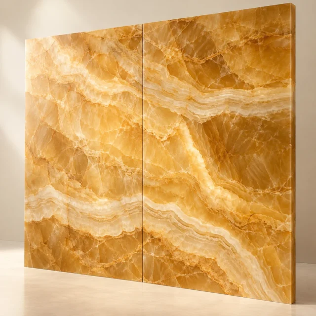 Feature Wall Panel Honey Onyx