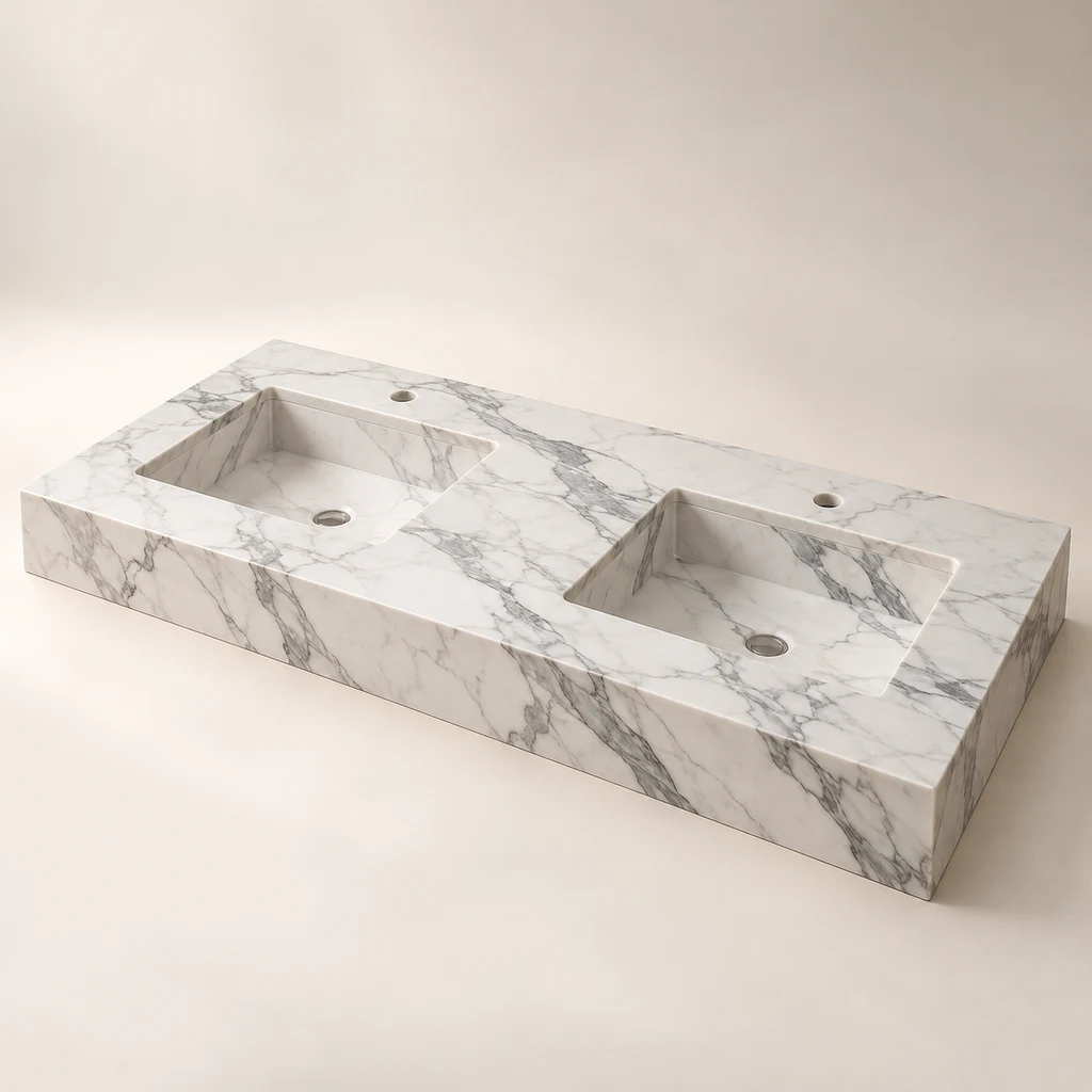 Calacatta Marble Vanity Top