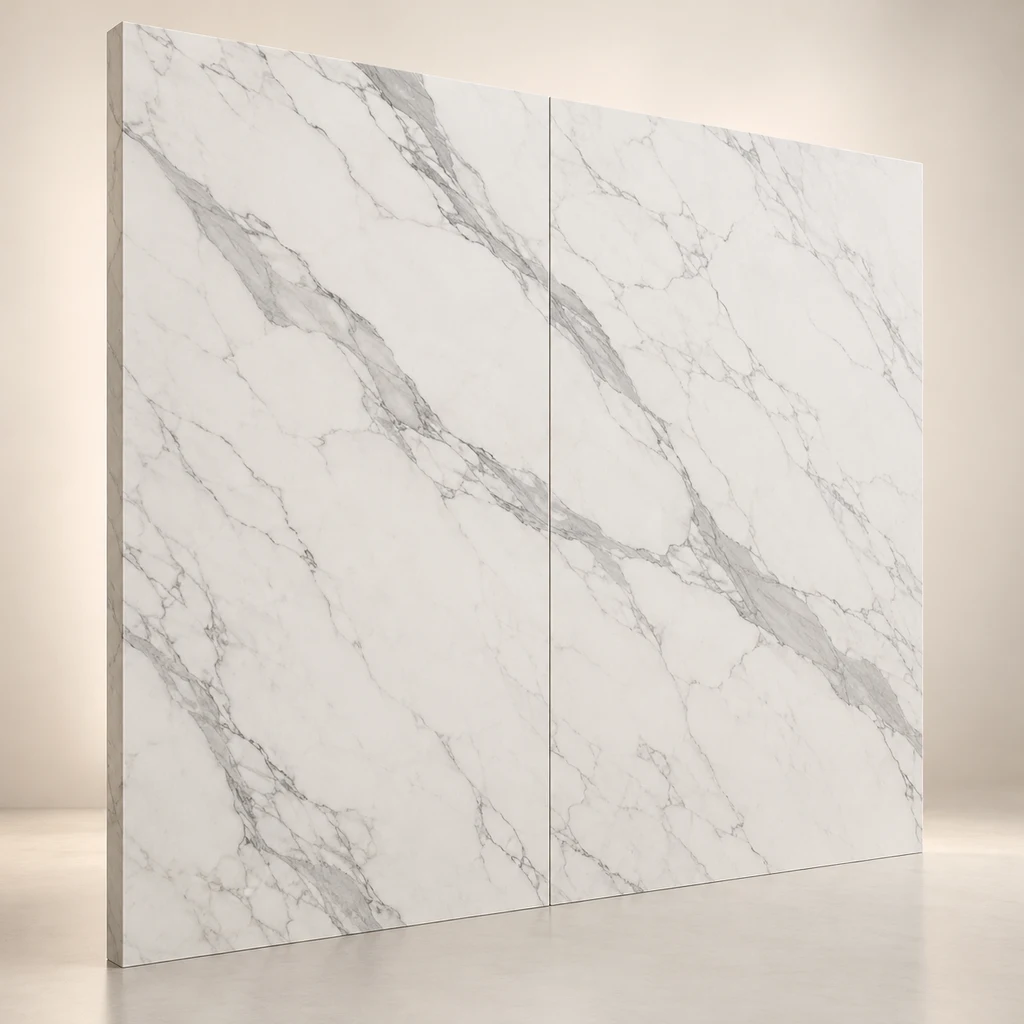Statuario Honed Panel