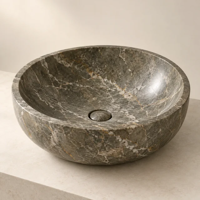 Stone Basin Fior di Bosco Marble