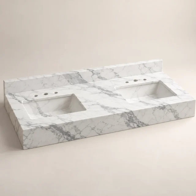 Statuario Marble Vanity Top