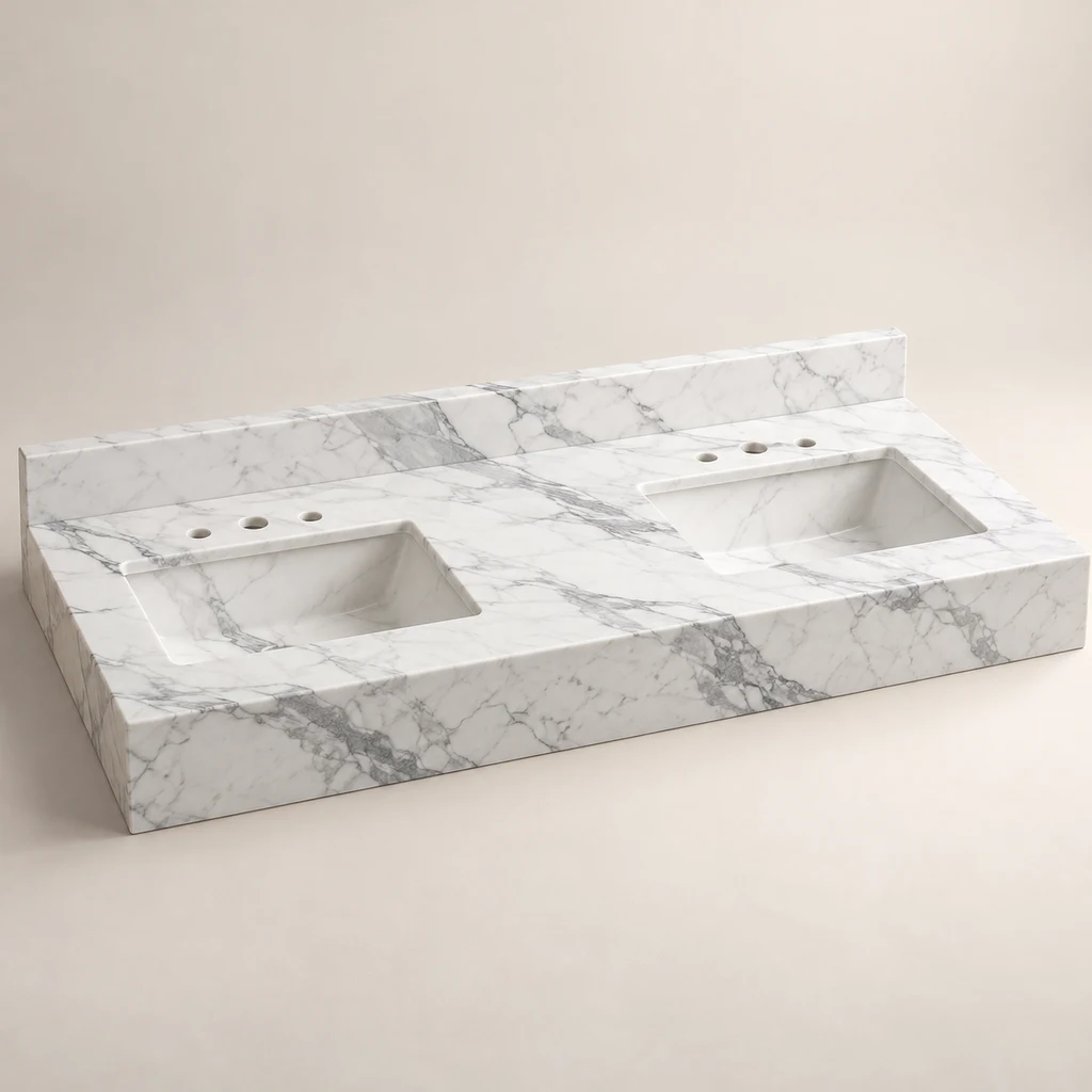 Statuario Marble Vanity Top