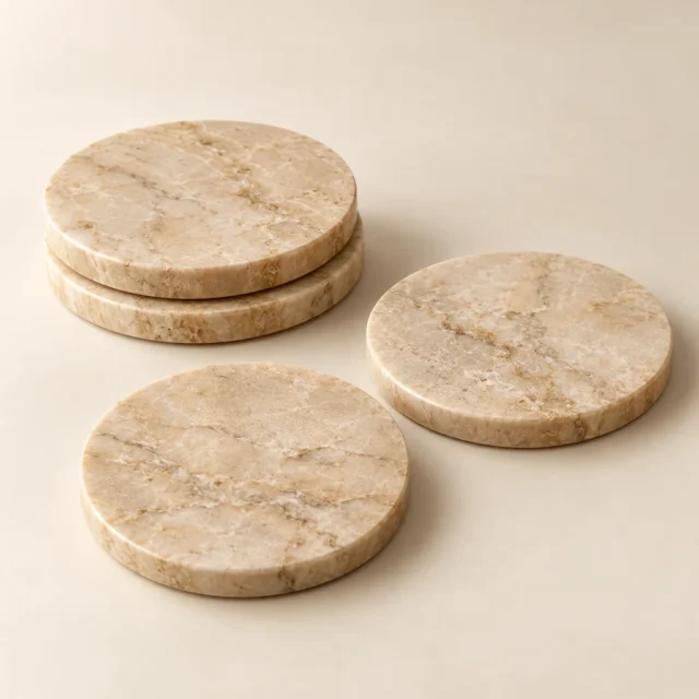 Coaster Set Omani Marble