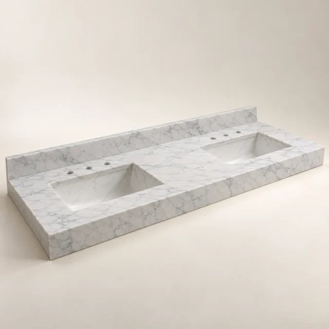 Carrara Marble Vanity Top