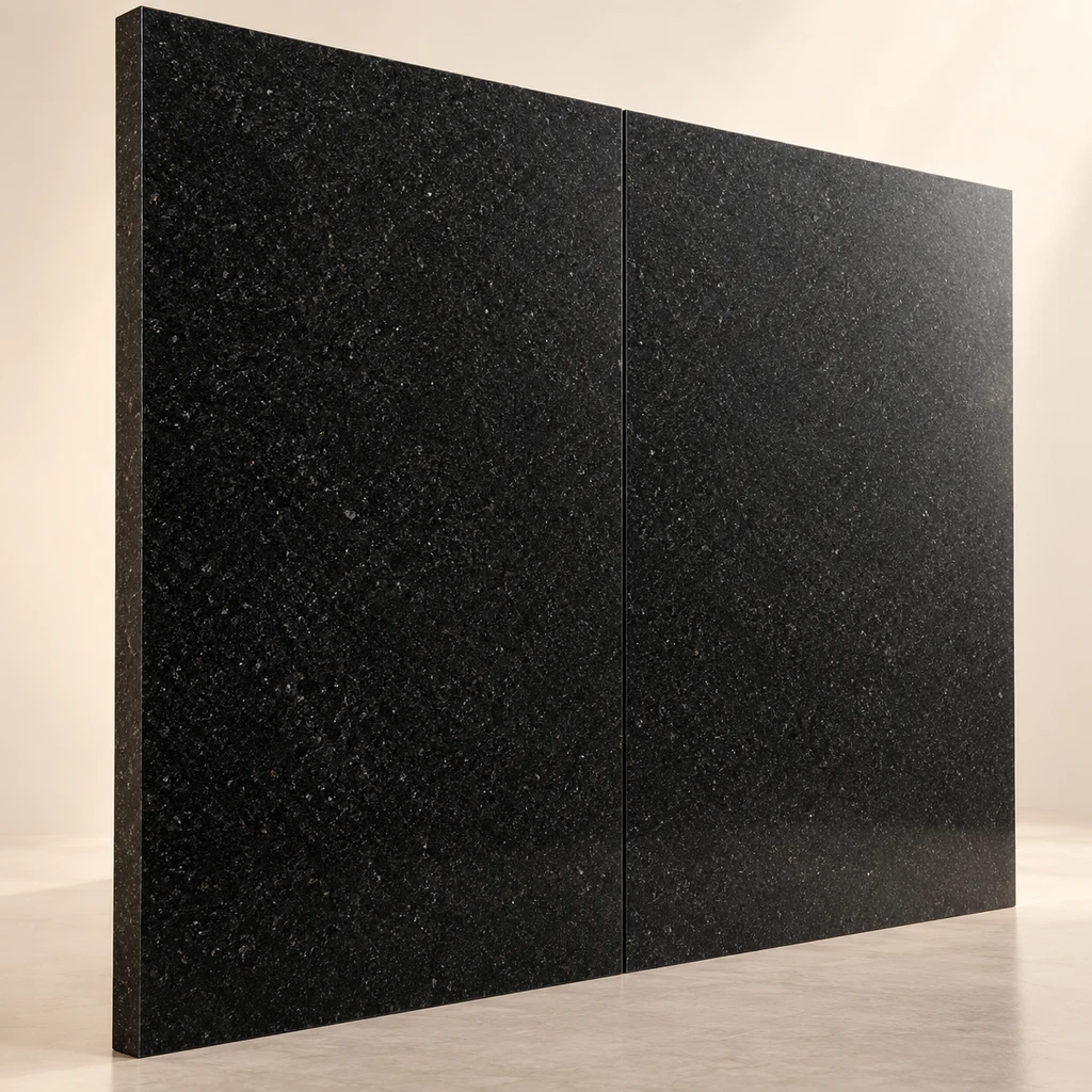 Feature Wall Panel Absolute Black Granite
