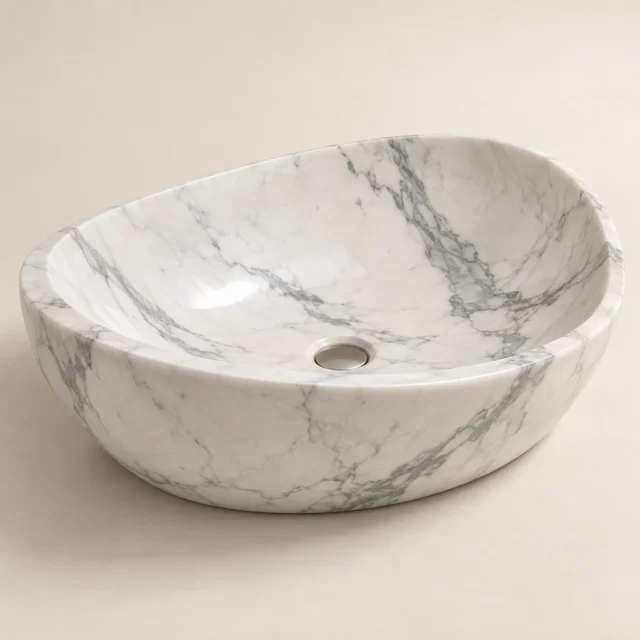 Statuario Polished Basin