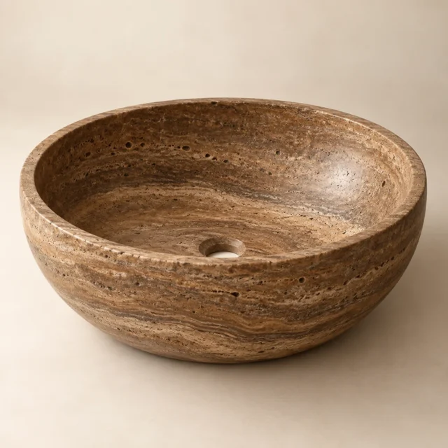 Stone Basin Noce Travertine