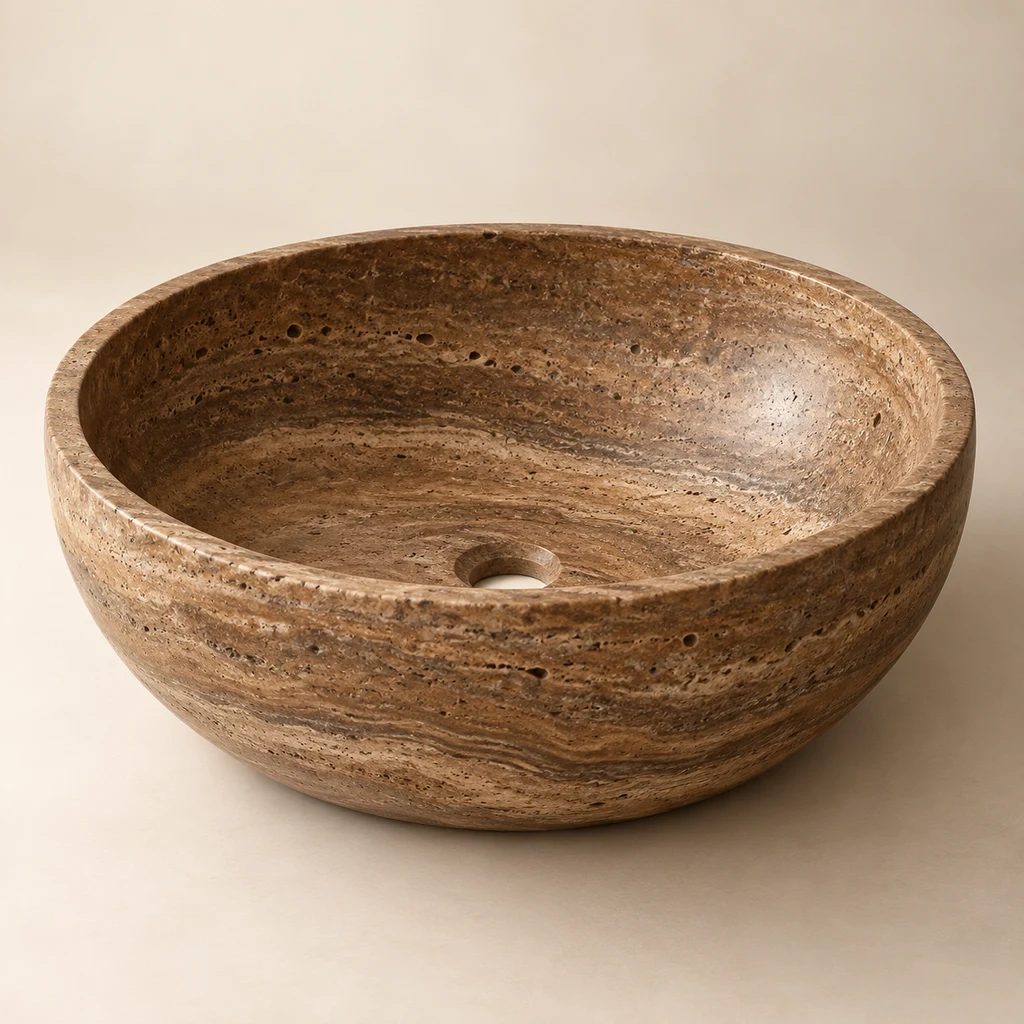 Stone Basin Noce Travertine