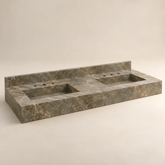 Fior Di Bosco Marble Vanity Top