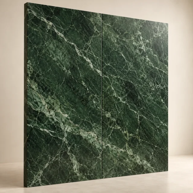 Feature Wall Panel Forest Green Marble