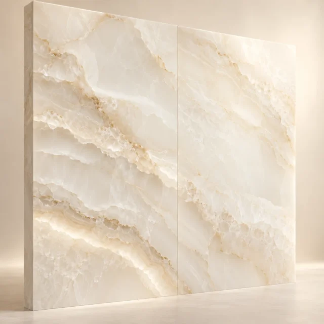 Feature Wall Panel White Onyx