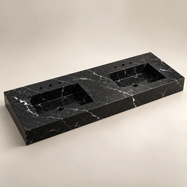 Nero Marquina Marble Vanity Top