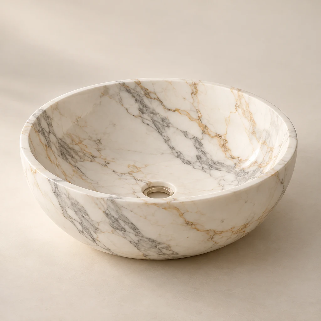 Countertop Basin Calacatta Gold