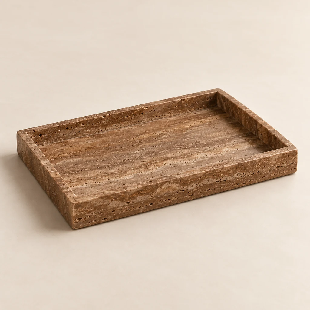 Decorative Tray Noce Travertine