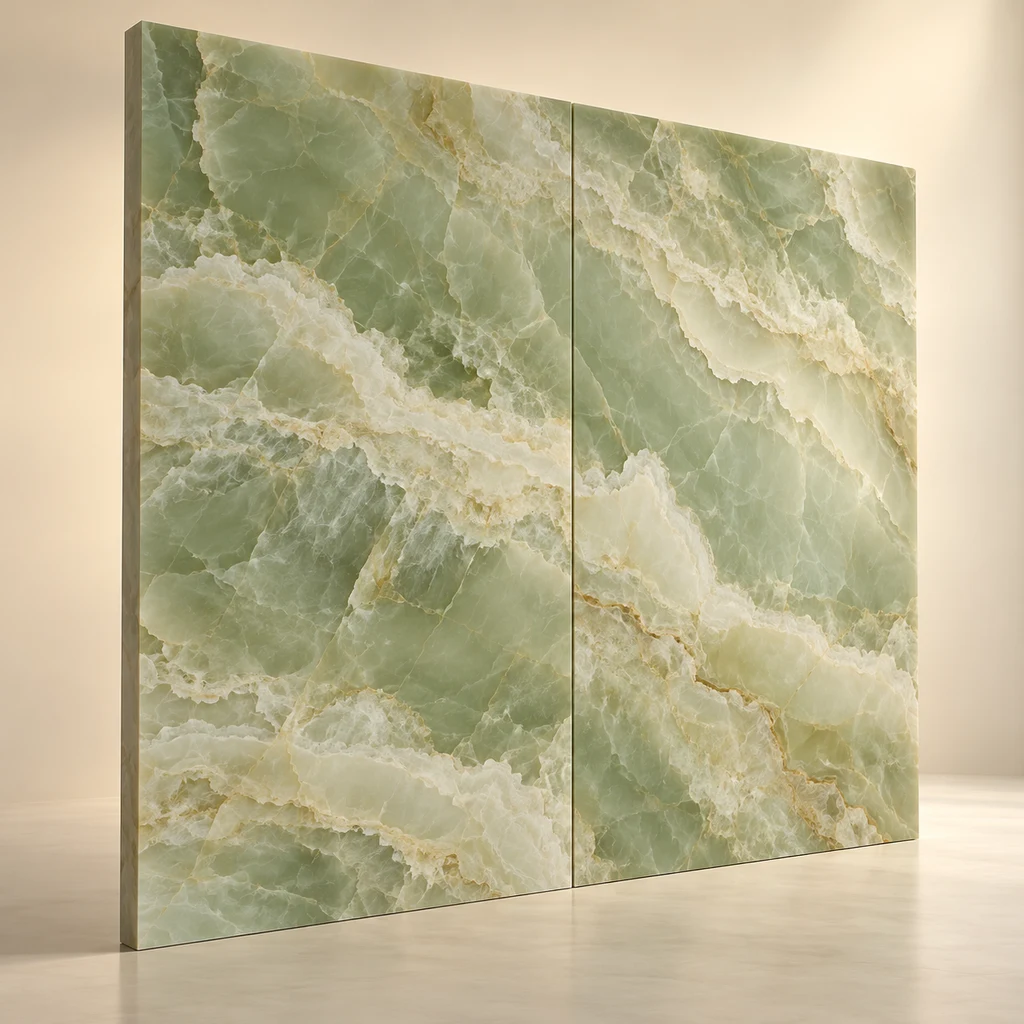 Feature Wall Panel Green Onyx