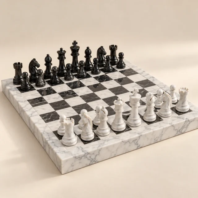 Carrara Polished Chess
