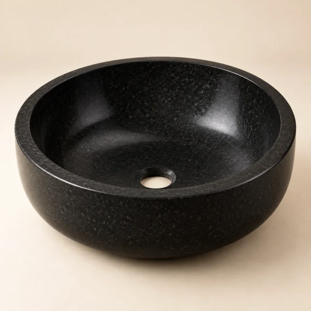 Stone Basin Absolute Black Granite