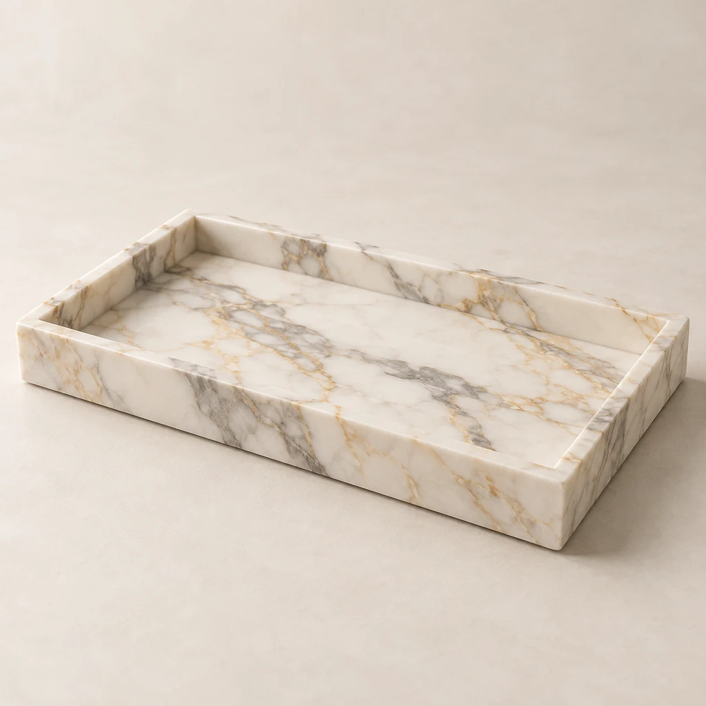 Perfume Tray Calacatta Gold Marble