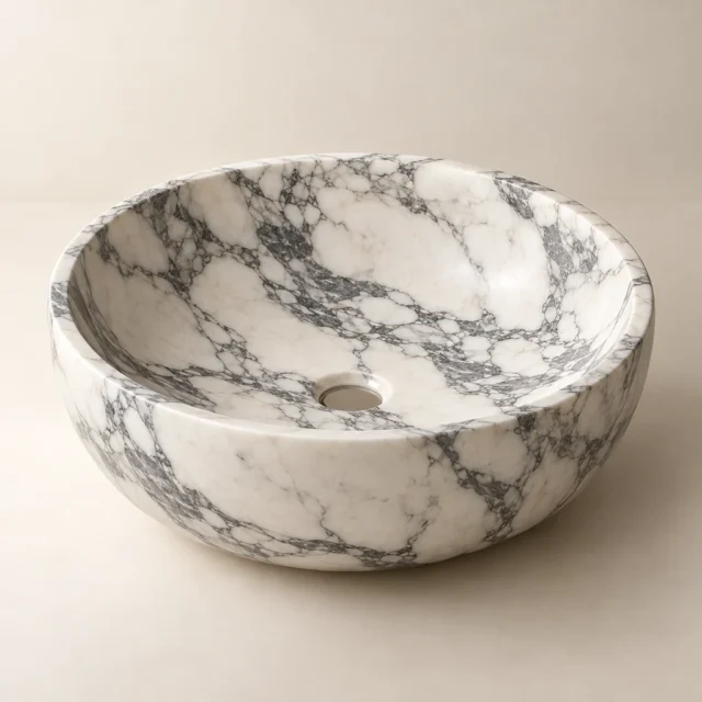 Stone Basin Arabescato Marble