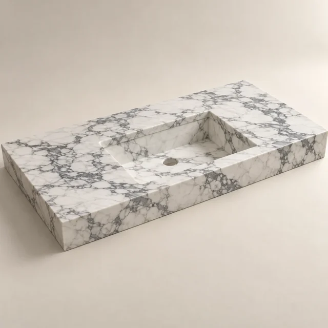 Arabescato Marble Vanity Top